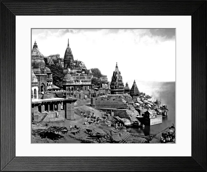Framed Print : Benares (Varanasi), Uttar Pradesh, India Framed Print : Benares (Varanasi), Uttar Pradesh, India