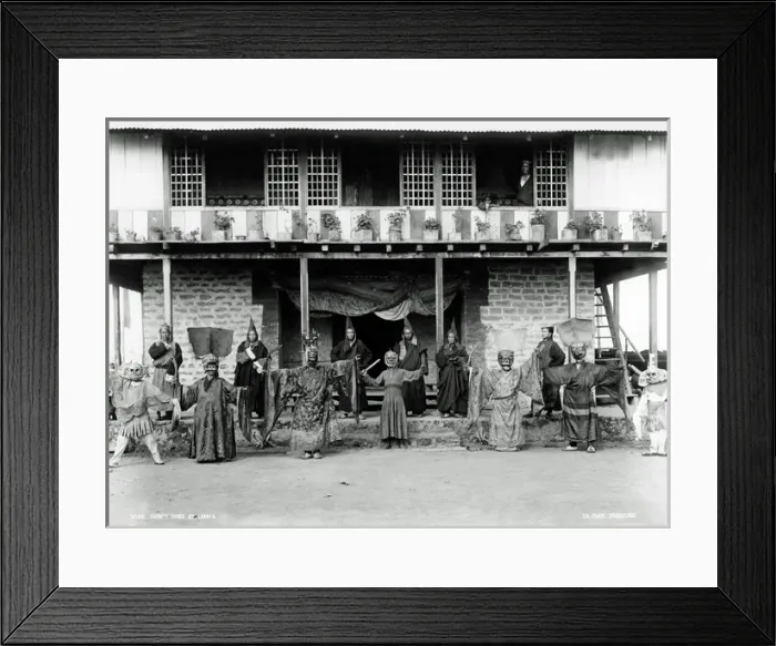 Framed Print : Divinity Dance, Darjeeling, India Framed Print : Divinity Dance, Darjeeling, India