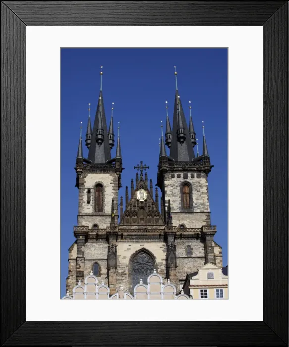 Framed Print : Church of our Lady before Tyn in Prague Framed Print : Church of our Lady before Tyn in Prague