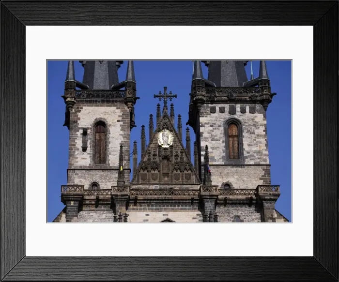 Framed Print : Church of our Lady before Tyn in Prague Framed Print : Church of our Lady before Tyn in Prague