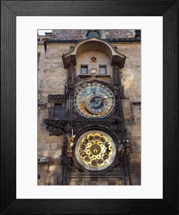 Framed Print : Astronomical Clock in Prague Framed Print : Astronomical Clock in Prague