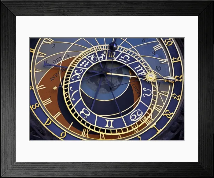 Framed Print : Astronomical Clock in Prague Framed Print : Astronomical Clock in Prague