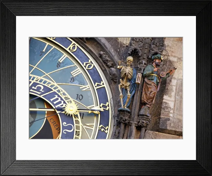Framed Print : Astronomical Clock in Prague Framed Print : Astronomical Clock in Prague