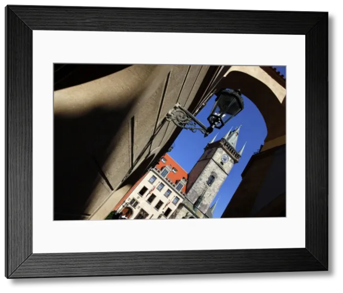 Framed Print : Old Town City Hall Tower in Prague, Czech Republic Framed Print : Old Town City Hall Tower in Prague, Czech Republic