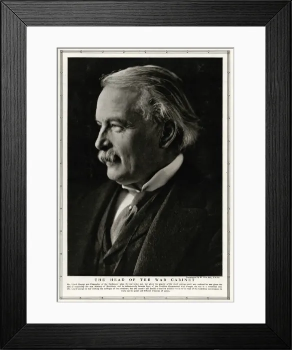 Framed Print : David Lloyd George Framed Print : David Lloyd George