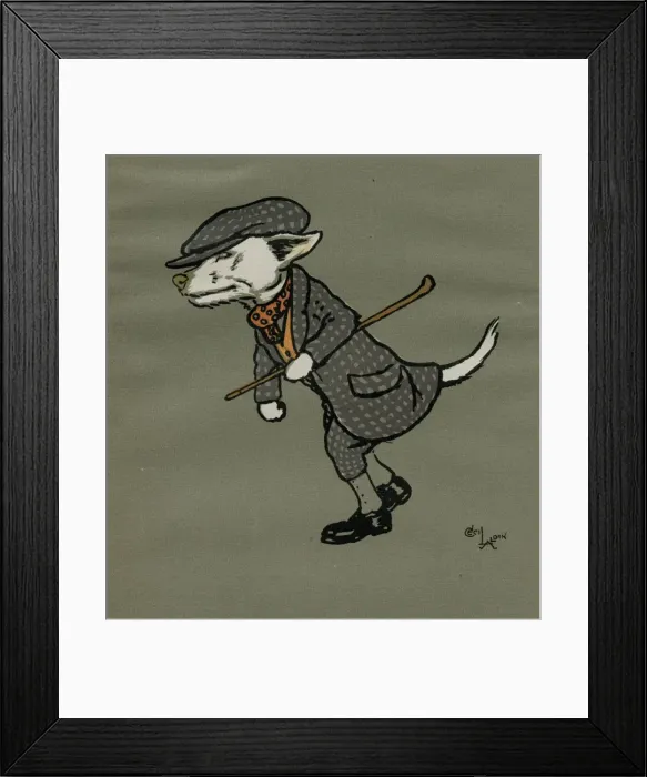Framed Print : Rags the dog wearing fancy dress Framed Print : Rags the dog wearing fancy dress