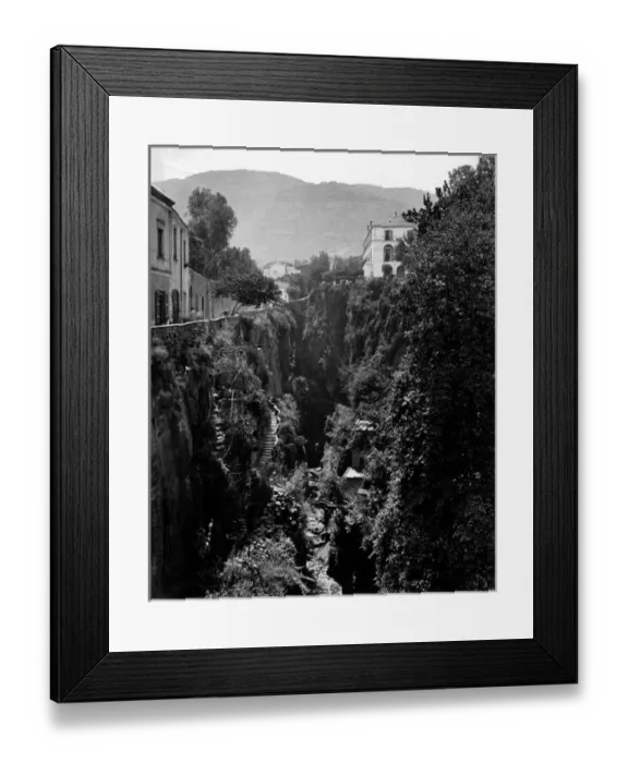 Framed Print : Sorrento, view from Piazza del Tasso, Italy Framed Print : Sorrento, view from Piazza del Tasso, Italy