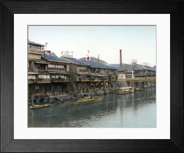 Framed Print : Dotonbori, Osaka, Japan Framed Print : Dotonbori, Osaka, Japan
