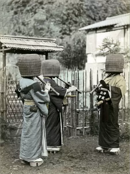 Komuso Buddhist monks, Japan