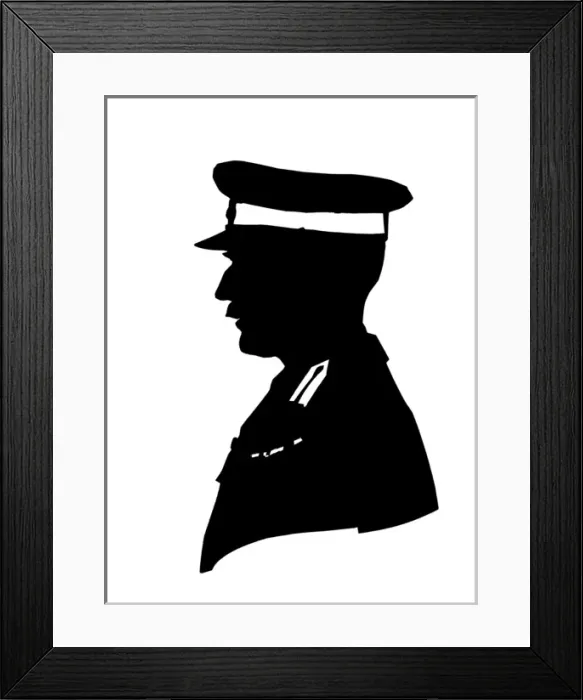 Framed Print : Major General Sir J M Babington KCB. GOC 23rd Division