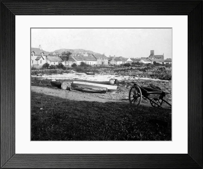 Framed Print : Street of houses, Iona, Scotland Framed Print : Street of houses, Iona, Scotland