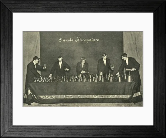 Framed Print : Handbell ringing Framed Print : Handbell ringing
