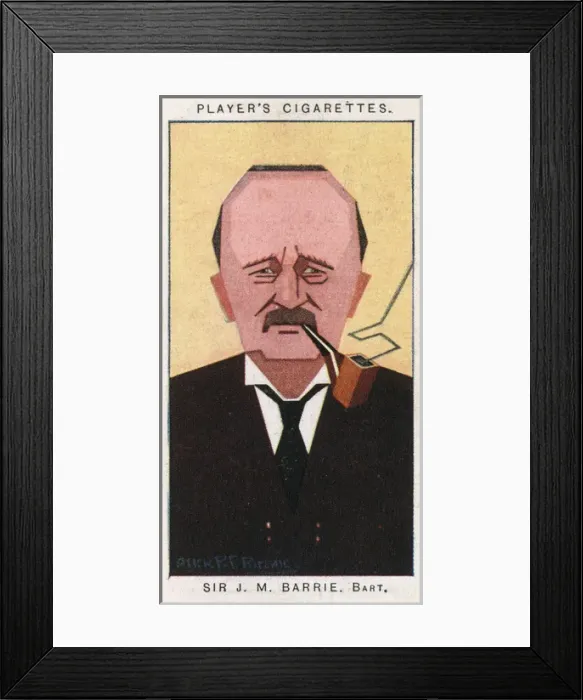 Framed Print : J M Barrie - Scottish Author and Dramatist Framed Print : J M Barrie - Scottish Author and Dramatist