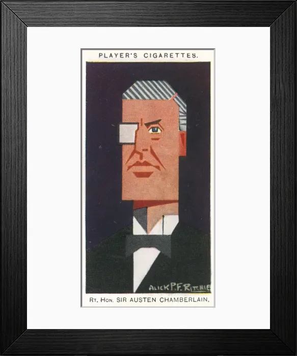 Framed Print : Sir Austen Chamberlain Framed Print : Sir Austen Chamberlain