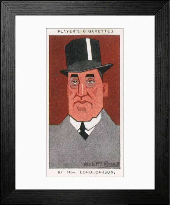 Framed Print : Edward Henry Carson, Baron Carson Framed Print : Edward Henry Carson, Baron Carson