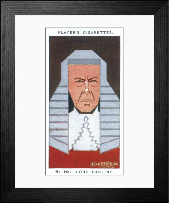 Framed Print : Lord Charles Darling - High Court Judge Framed Print : Lord Charles Darling - High Court Judge