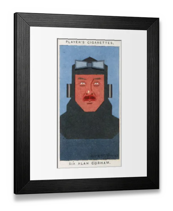 Framed Print : Sir Alan Cobham - English aviation pioneer Framed Print : Sir Alan Cobham - English aviation pioneer