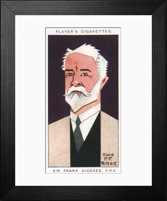 Framed Print : Sir Francis Bernard Dicksee - Artist Framed Print : Sir Francis Bernard Dicksee - Artist