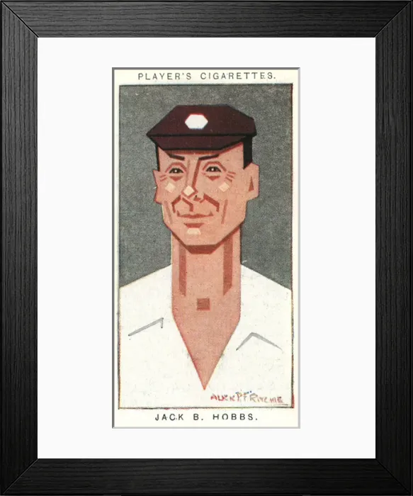 Framed Print : Sir Jack Hobbs - English cricketer Framed Print : Sir Jack Hobbs - English cricketer