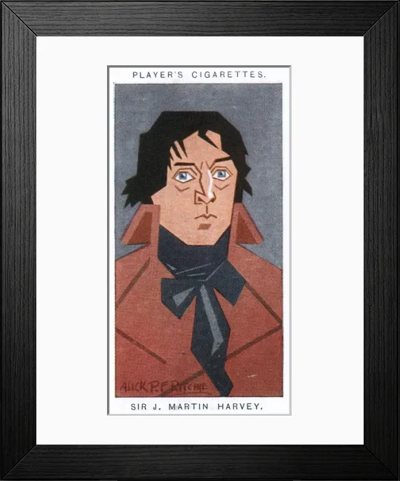 Framed Print : Sir John Martin-Harvey - romantic actor Framed Print : Sir John Martin-Harvey - romantic actor