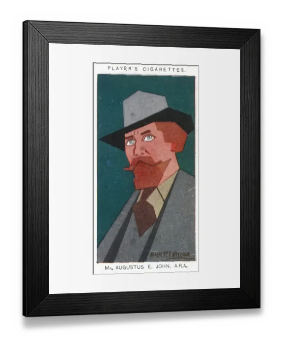Framed Print : Augustus Edwin John - Welsh artist Framed Print : Augustus Edwin John - Welsh artist