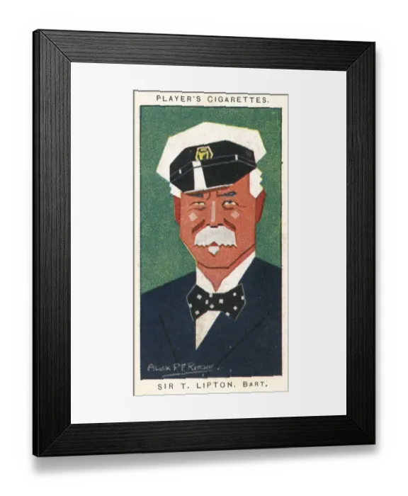 Framed Print : Sir Thomas Johnstone Lipton, 1st Baronet Framed Print : Sir Thomas Johnstone Lipton, 1st Baronet