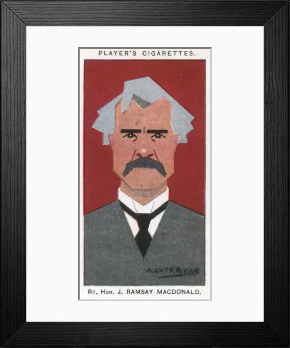 Framed Print : James Ramsay MacDonald - British Labour Politician Framed Print : James Ramsay MacDonald - British Labour Politician