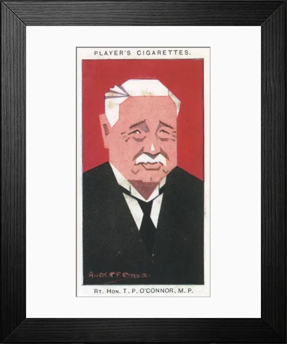Framed Print : T P O Connor - Irish Nationalist Politician Framed Print : T P O Connor - Irish Nationalist Politician