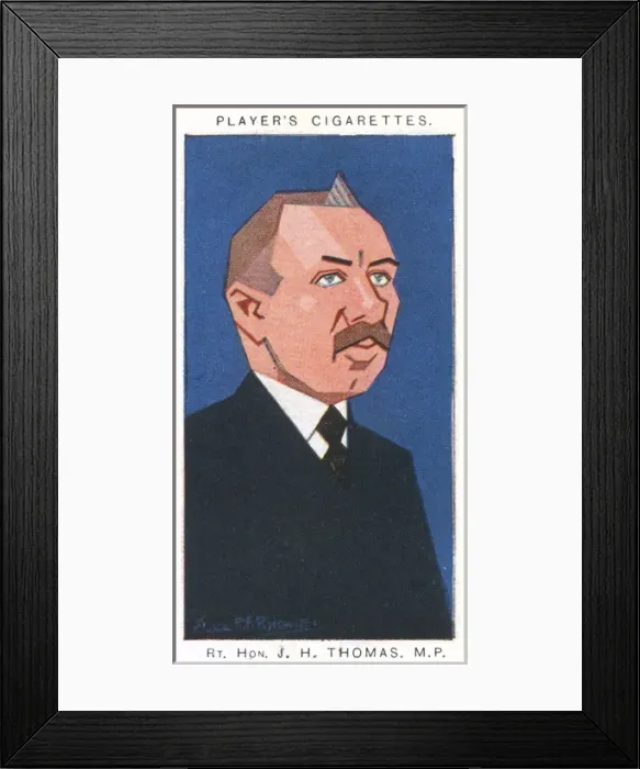 Framed Print : Jimmy Thomas - British trade unionist & Labour politician Framed Print : Jimmy Thomas - British trade unionist & Labour politician