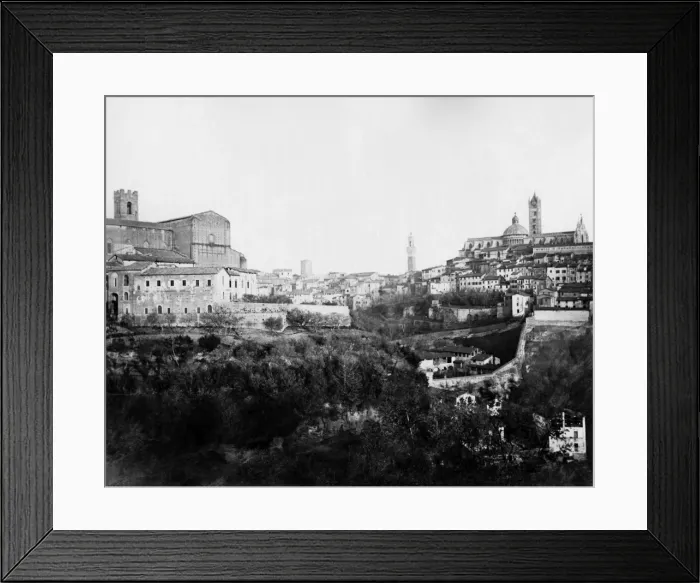 Framed Print : General view of Siena, Italy Framed Print : General view of Siena, Italy