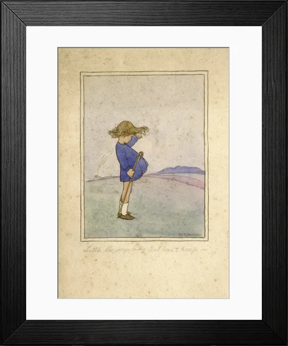 Framed Print : Little Bo Peep by Muriel Dawson Framed Print : Little Bo Peep by Muriel Dawson