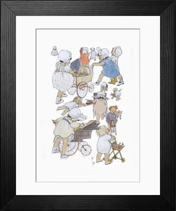 Framed Print : A Sketchbook - Mothers and Children Framed Print : A Sketchbook - Mothers and Children