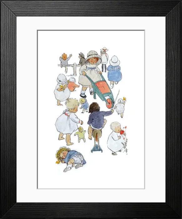 Framed Print : A Sketchbook - Mothers and Children Framed Print : A Sketchbook - Mothers and Children