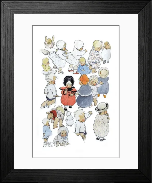 Framed Print : A Sketchbook - Mothers and Children Framed Print : A Sketchbook - Mothers and Children