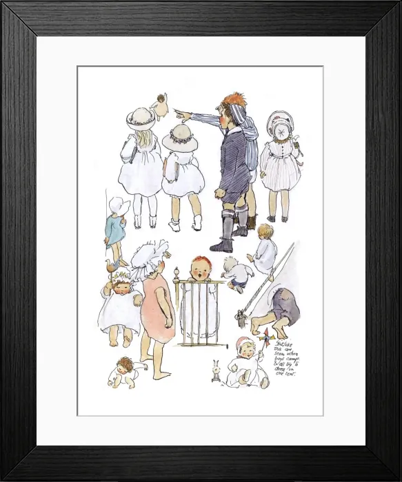 Framed Print : A Sketchbook - Mothers and Children Framed Print : A Sketchbook - Mothers and Children