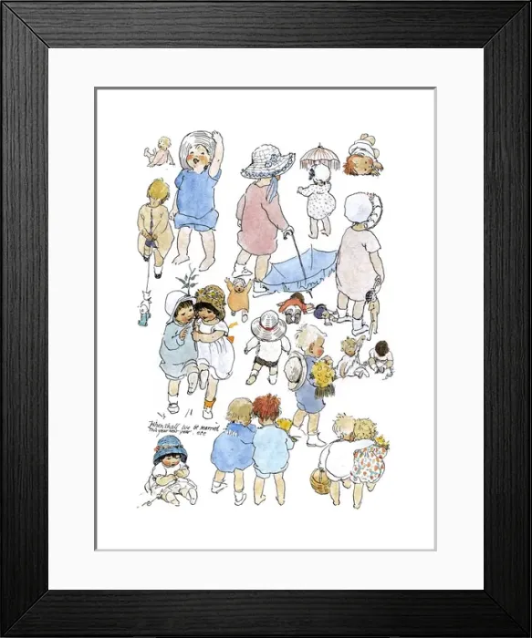 Framed Print : A Sketchbook - Mothers and Children Framed Print : A Sketchbook - Mothers and Children