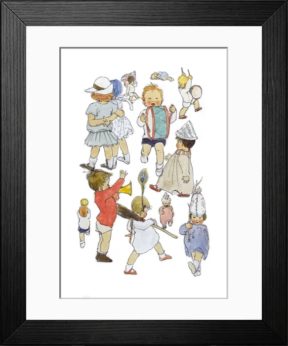 Framed Print : A Sketchbook - Mothers and Children Framed Print : A Sketchbook - Mothers and Children