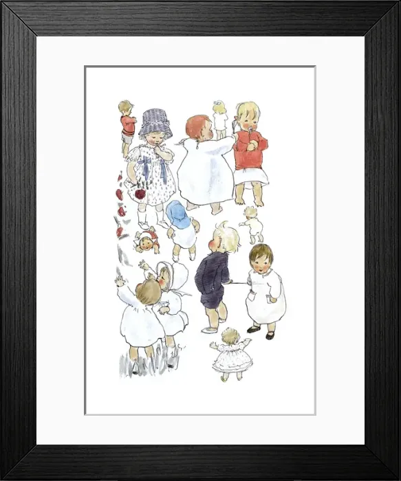Framed Print : A Sketchbook - Mothers and Children Framed Print : A Sketchbook - Mothers and Children