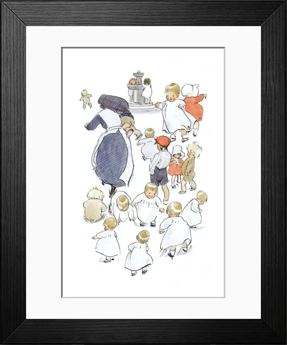 Framed Print : A Sketchbook - Mothers and Children Framed Print : A Sketchbook - Mothers and Children
