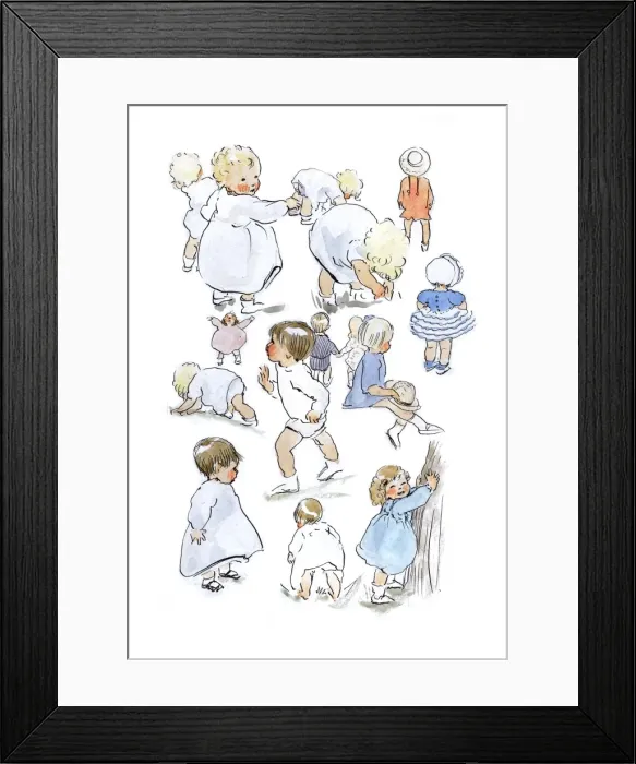 Framed Print : A Sketchbook - Mothers and Children Framed Print : A Sketchbook - Mothers and Children