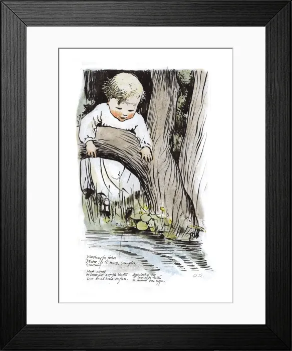 Framed Print : A Sketchbook - Mothers and Children Framed Print : A Sketchbook - Mothers and Children