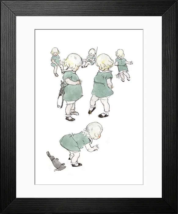 Framed Print : A Sketchbook - Mothers and Children Framed Print : A Sketchbook - Mothers and Children