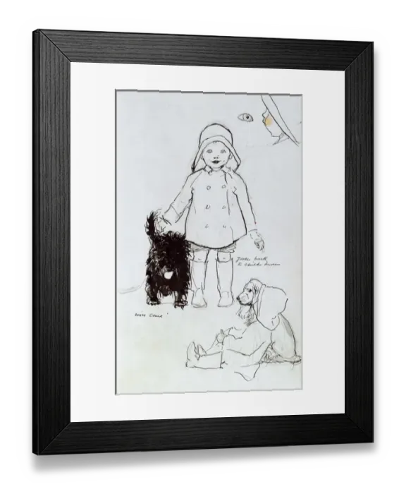 Framed Print : A Sketchbook - Mothers and Children Framed Print : A Sketchbook - Mothers and Children