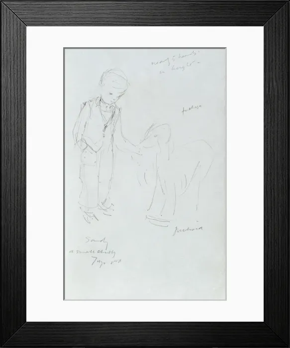 Framed Print : A Sketchbook - Mothers and Children Framed Print : A Sketchbook - Mothers and Children