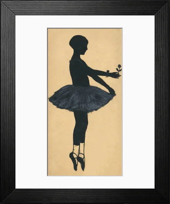 Framed Print : Ballerina by H. L. Oakley Framed Print : Ballerina by H. L. Oakley