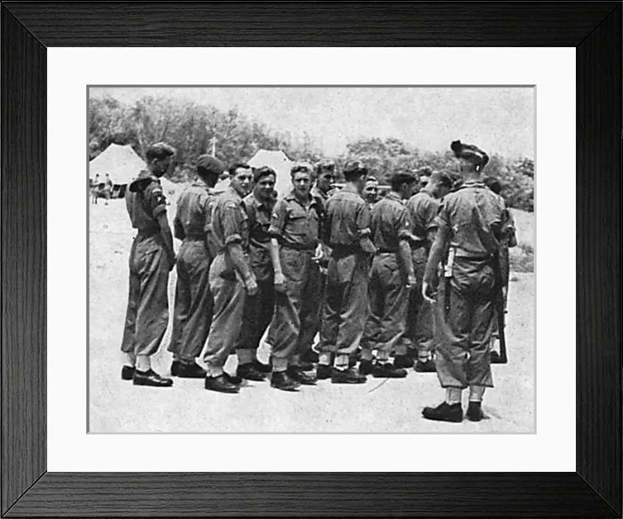 Framed Print : Kluang court martial 1946 Framed Print : Kluang court martial 1946