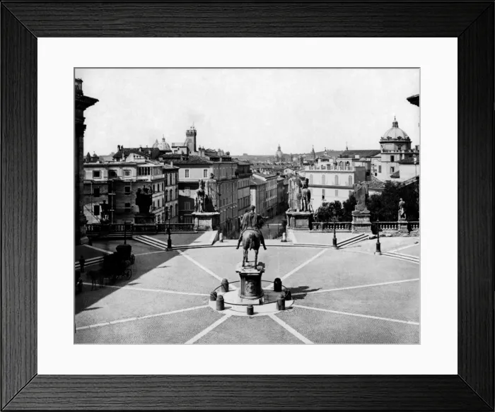 Framed Print : Statue of Marcus Aurelius, Rome, Italy Framed Print : Statue of Marcus Aurelius, Rome, Italy