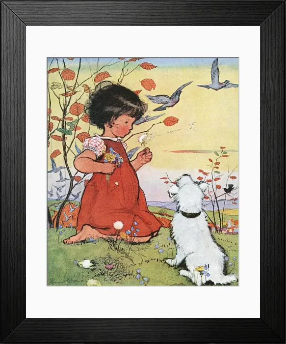 Framed Print : One O Clock -- Two O Clock by Muriel Dawson Framed Print : One O Clock -- Two O Clock by Muriel Dawson