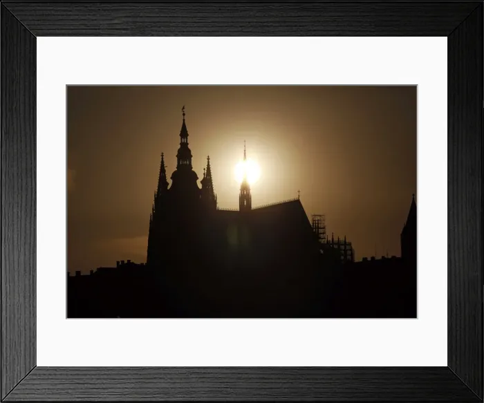Framed Print : St. Vitus Cathedral, Prague Framed Print : St. Vitus Cathedral, Prague