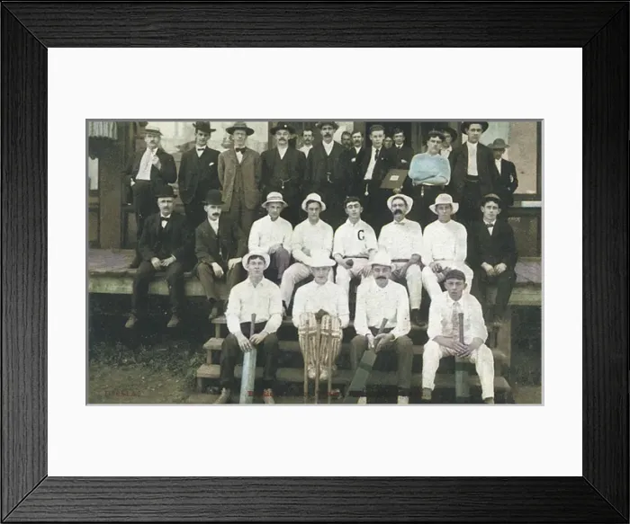 Framed Print : Baltic Copper Mine Cricket Club, Michigan, USA Framed Print : Baltic Copper Mine Cricket Club, Michigan, USA